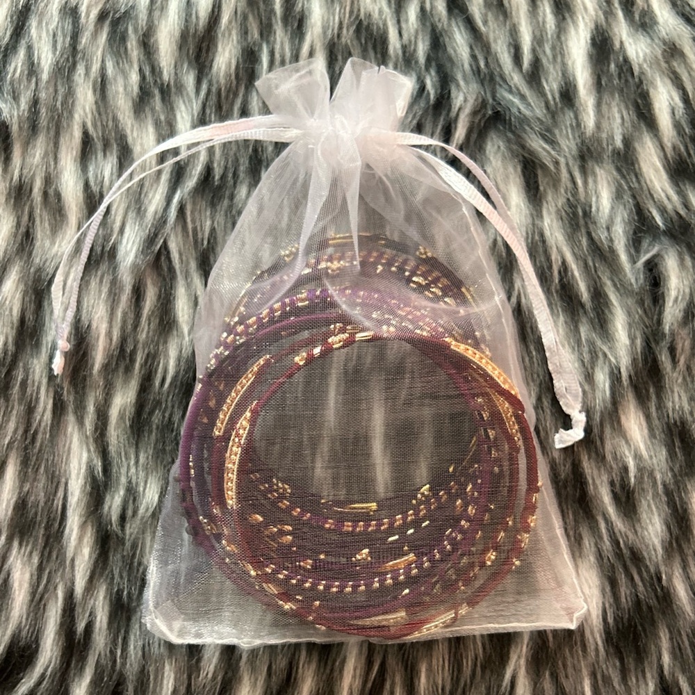 Martin/Purple Bangle Set - Picture 3 of 3
